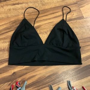 Black bra